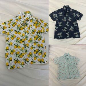 Set of 3 Janie and Jack Boys Dress Shirts